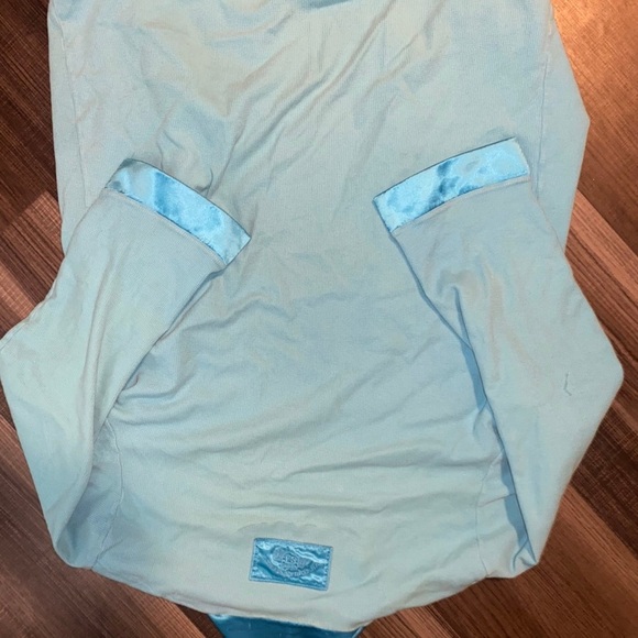 Elegant Blue Women's Robe - Picture 9 of 12